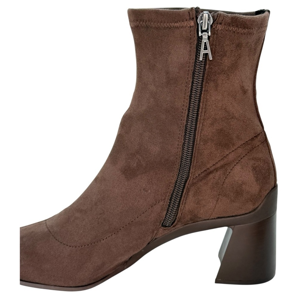 Aerosoles Corinda Brown Suede Womens Ankle Boots Size 8.5M - Picture 10 of 15